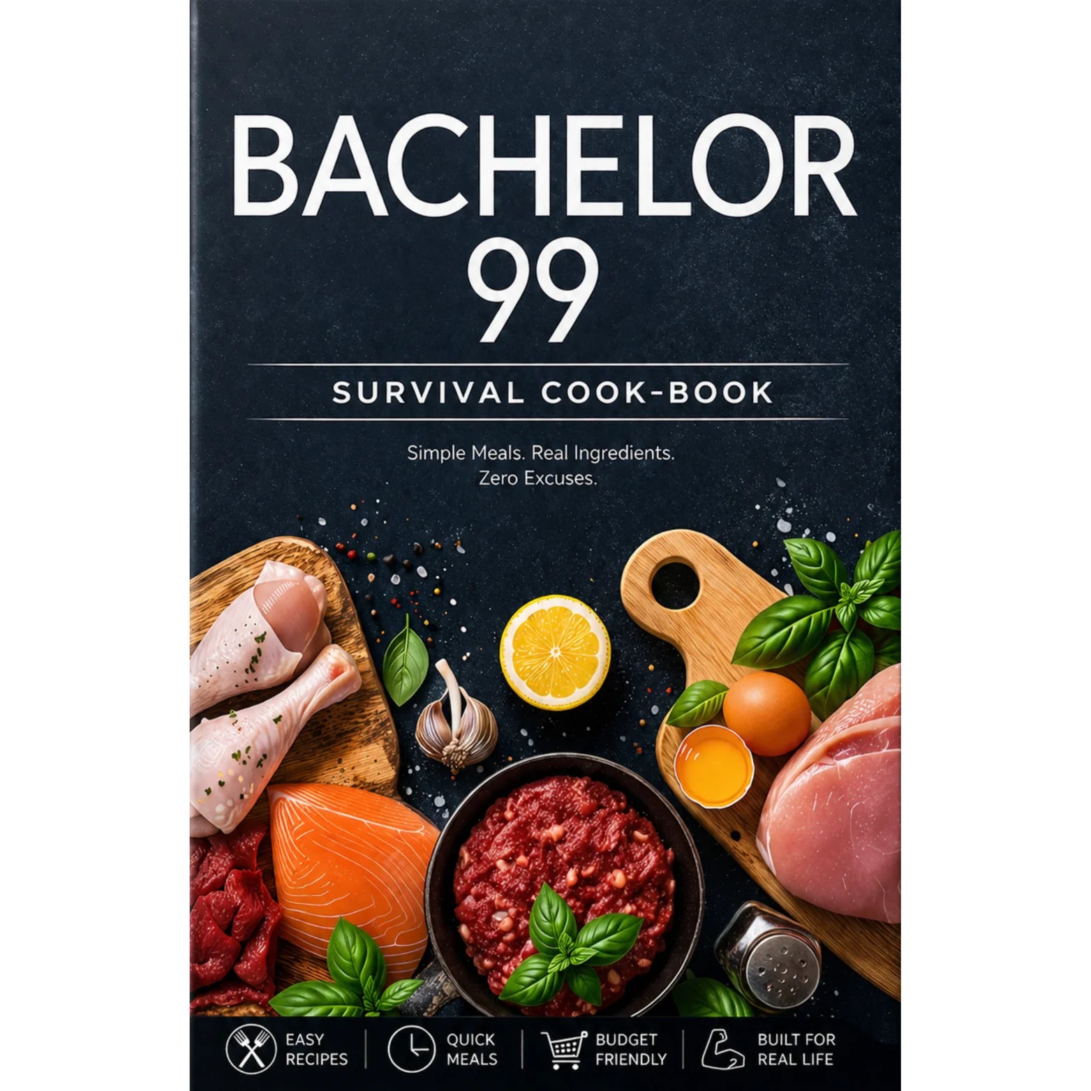 Bachelor 99 Survival Cookbook - RecipeWallah