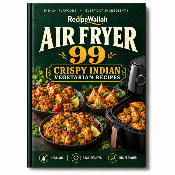 Air Fryer 99 – Crispy Indian Vegetarian Recipes - Only ₹199