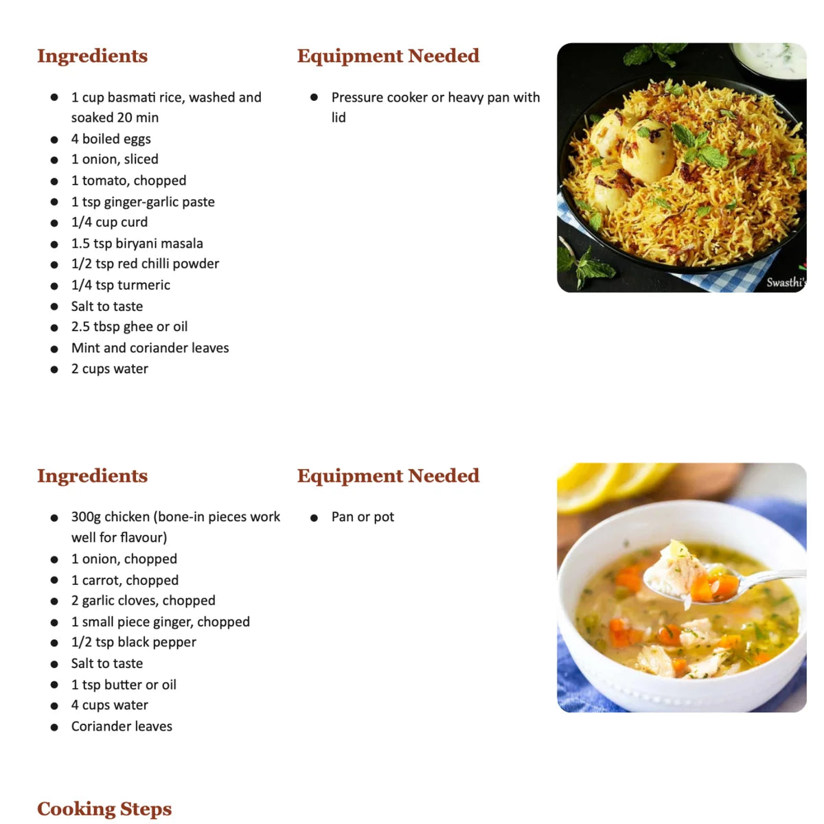 Bachelor 99 Survival Cookbook - RecipeWallah