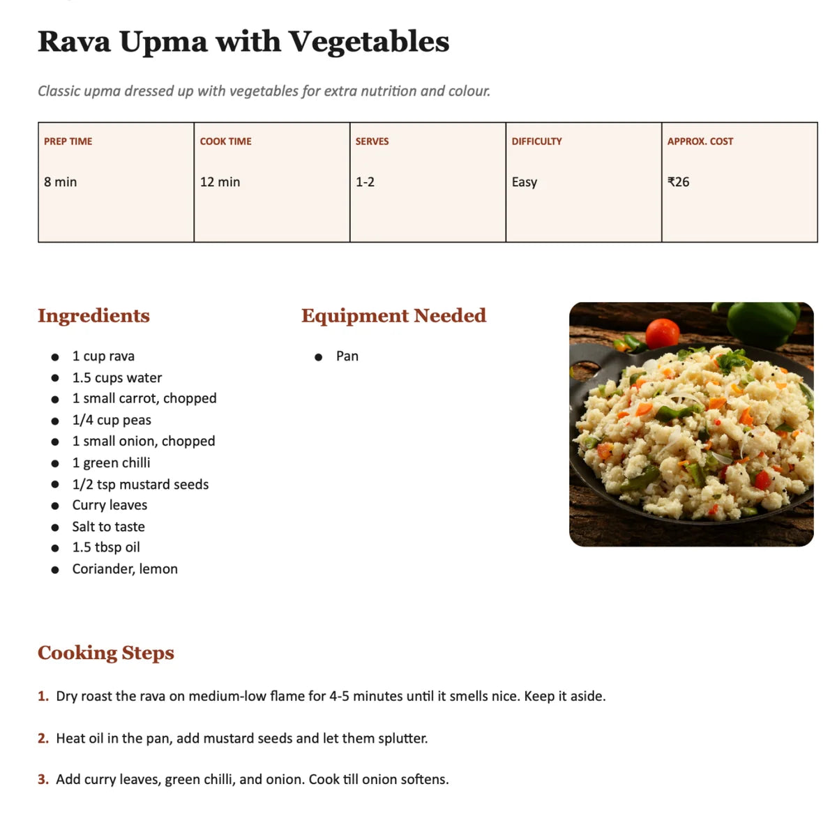 Bachelor 99 Survival Cookbook - RecipeWallah
