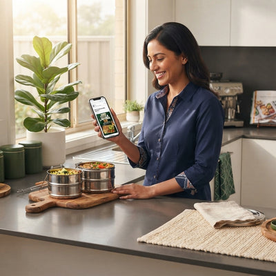 Tiffin & Lunchbox 99 — Indian Recipes for School, Office & Busy Days - stellar-photo-guarantee