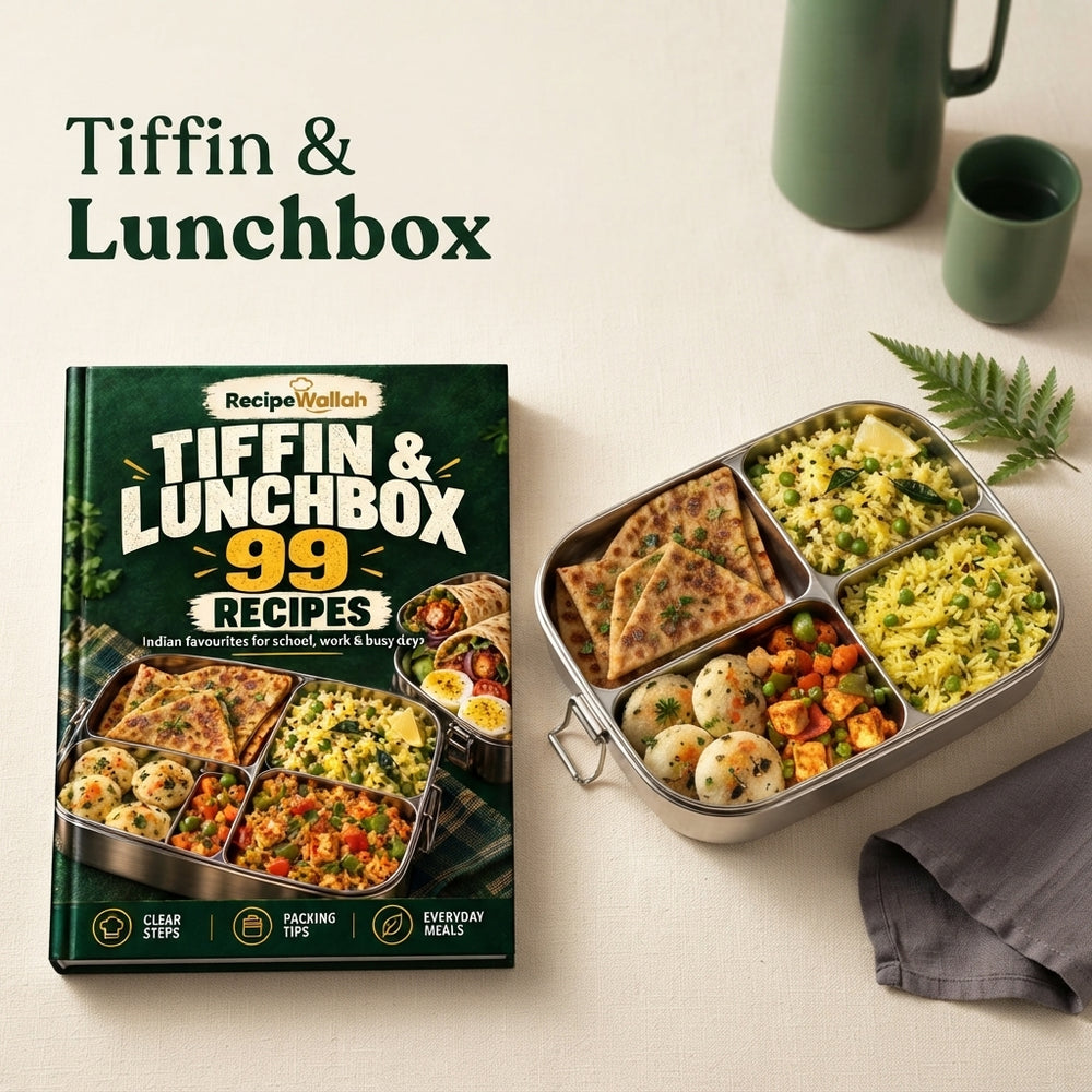 Tiffin & Lunchbox 99 — Indian Recipes for School, Office & Busy Days - stellar-stats-with-image